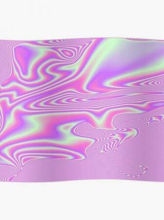 Holographic Background Poster By Lisamarienola