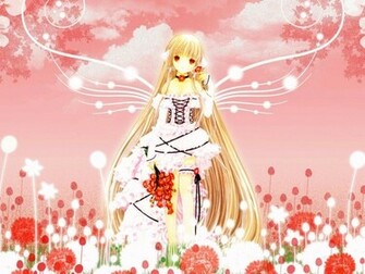 Chobits Flowers Wallpaper