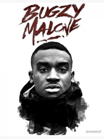 Walk With Me Bugzy Malone Postcard By Dariodeloof