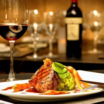 Food And Wine Table Wallpaper