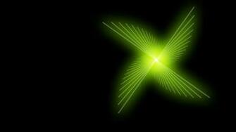 Green Abstract Wallpaper Black Stars