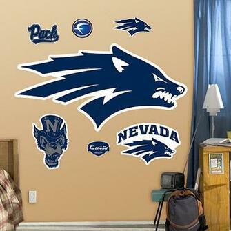 Other Sports Ncaa Nevada Wolf Pack Logo Fathead