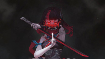 Pap Is De Parede Anime Vermelho Wallpaper