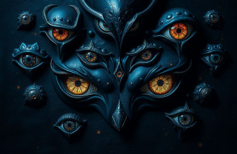 Evil Eyes Wallpaper