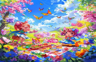 Gacha Life Spring Wallpaper