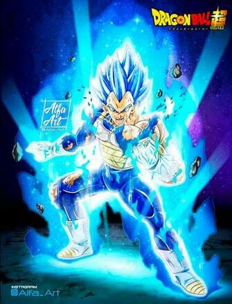 Wallpaper Vegeta Ssj Blue Evolution By Alfa Art Dragon Ball