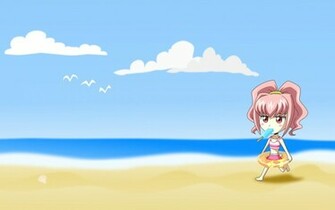 Wallpaper Cartoon Girl
