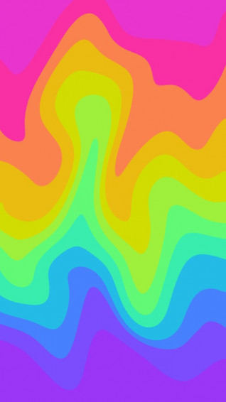 Rainbow Indie Wallpaper Cool Colorful Background iPhone