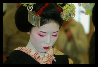 Sad Japanese Geisha Wallpaper