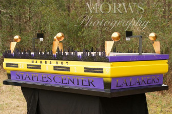 Intricate Custom Casket Designed To Honor Kobe Gianna Bryant