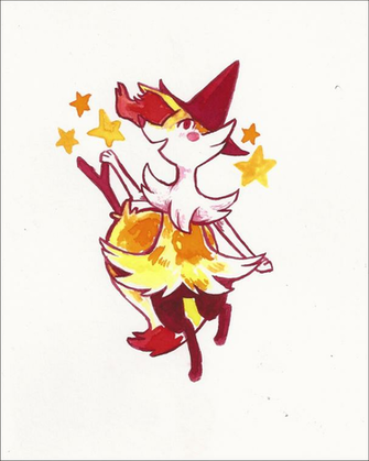 Braixen Pokemon By Hitodekyun