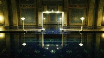 Botpost The Hearst Castle Indoor Roman Pool At Night I