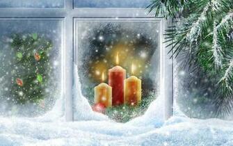 Christmas Lights Widescreen Wallpaper HD