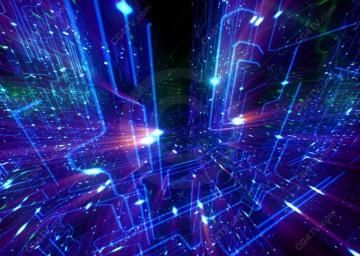 Electric Google Animation Background Greenscreen Green