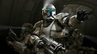 Star Wars The Clone Troopers Desktop Wallpaper