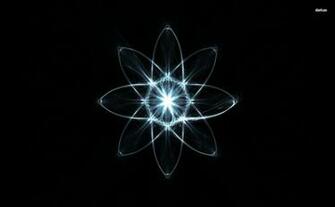 Atom HD Wallpaper Flower Of Life Symbol