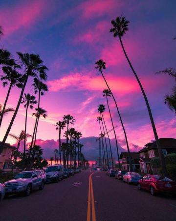 Top Romantic Destinations In Sky Aesthetic Miami Wallpaper