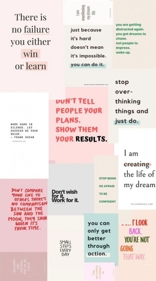 Summer Mood Board Wallpaper There Is No Failure In