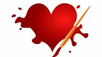 Red Heart Wallpaper HD