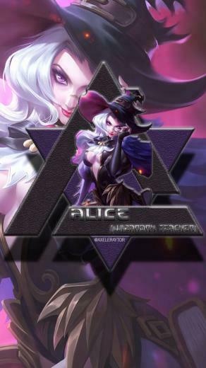 Mobile Legends Phone Wallpaper Alice Wizardry Teacher