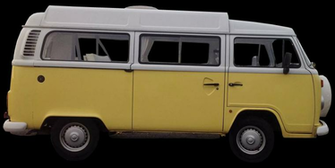 Vw Camper Van Yellow Vintage Camping Png Image