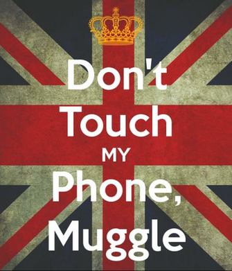 Don T Touch My Phone Muggle Keep Calm And Carry On Image Generator