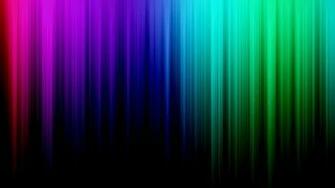 Green Abstract Blue Purple Spectrum Rainbows Lines