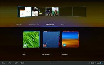 Now Tap On Wallpaper And You Get Various Options Like In