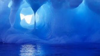 HD Ice Cave Wallpaper