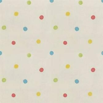 Green Yellow Dl30750 Spots Polka Dots Hoopla Wallpaper