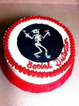 Social Distortion BirtHDay Cakes