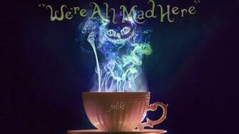 Alice In Wonderland Cheshire Cat Wallpaper