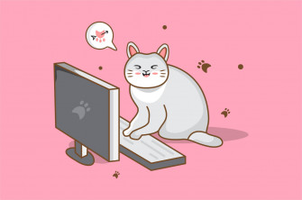 Cartoon Cat Wallpaper
