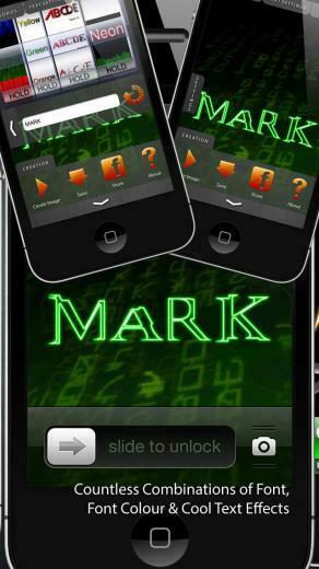 Neon Wallpaper Maker Custom Background Lock Screen