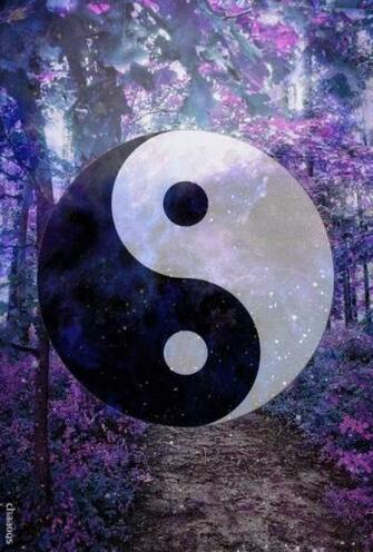 Yin Yang iPhone Wallpaper