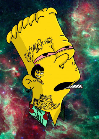 Dope Bart Simpson Wallpaper On
