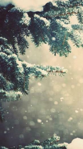 Wallpaper iPhone Winter Charming Cottage Farmhouse