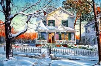 Christmas Home Wallpaper HD Background Mega