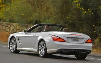 Mercedes Benz Sl550 Widescreen Exotic Car Wallpaper