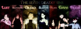 The Homunculi From One Of My Favourite Animes Fullmetal Alchemist