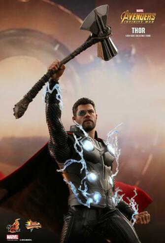Avengers Infinity War Thor Articulated Figure Image At