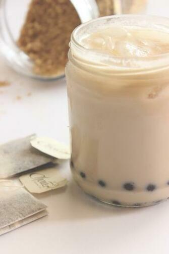Best Milk Tea On White Wallpaper Image