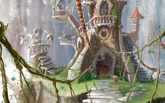 Witchs Colourful Pranks Fantasy Exploration Background Image