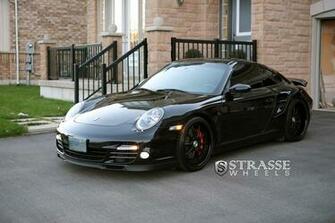 Porsche Turbo Black Strasse Wheels