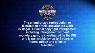 Fbi Anti Piracy Warning Logo For