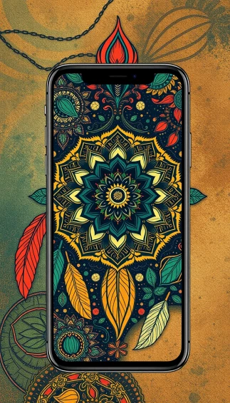 Bohemian Phone Wallpaper