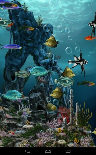 Free download Aquarium Screensaver Animated Aquaworld ...