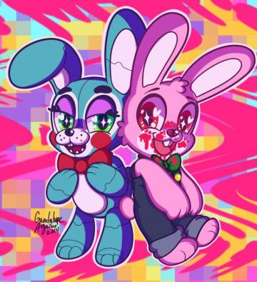 Bonnie And Bonbon Laughingharley Wallpaper