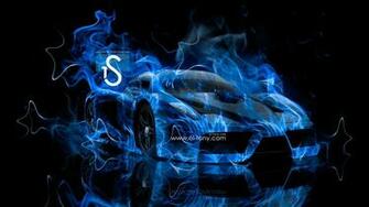 Blue Fire Wallpaper HD