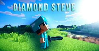 Minecraft Diamond Steve Wallpaper Text By Devazztor